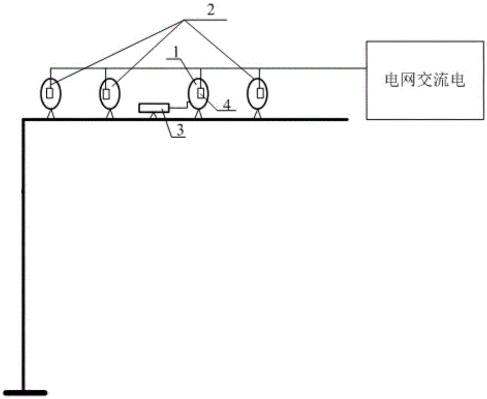 Device and method for light filling of image acquisition device