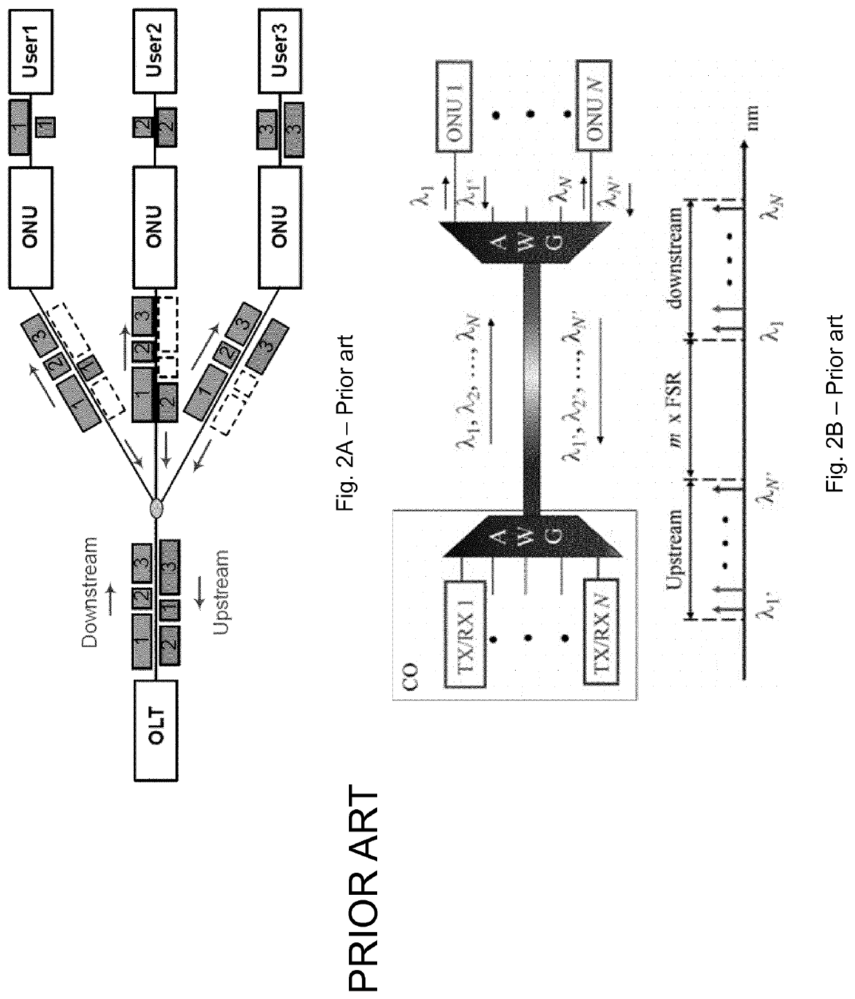 Optical Line Terminal And Optical Fiber Access System With Increased Capacity