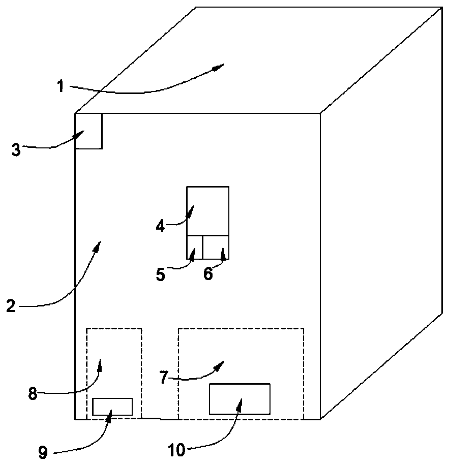 Terminal device for quickly placing orders for clothes