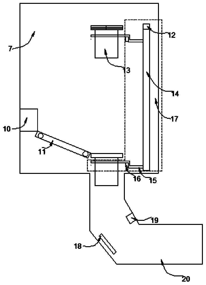 Terminal device for quickly placing orders for clothes