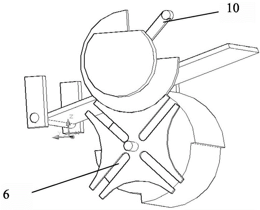 Automatic knife replacing device for food cutter