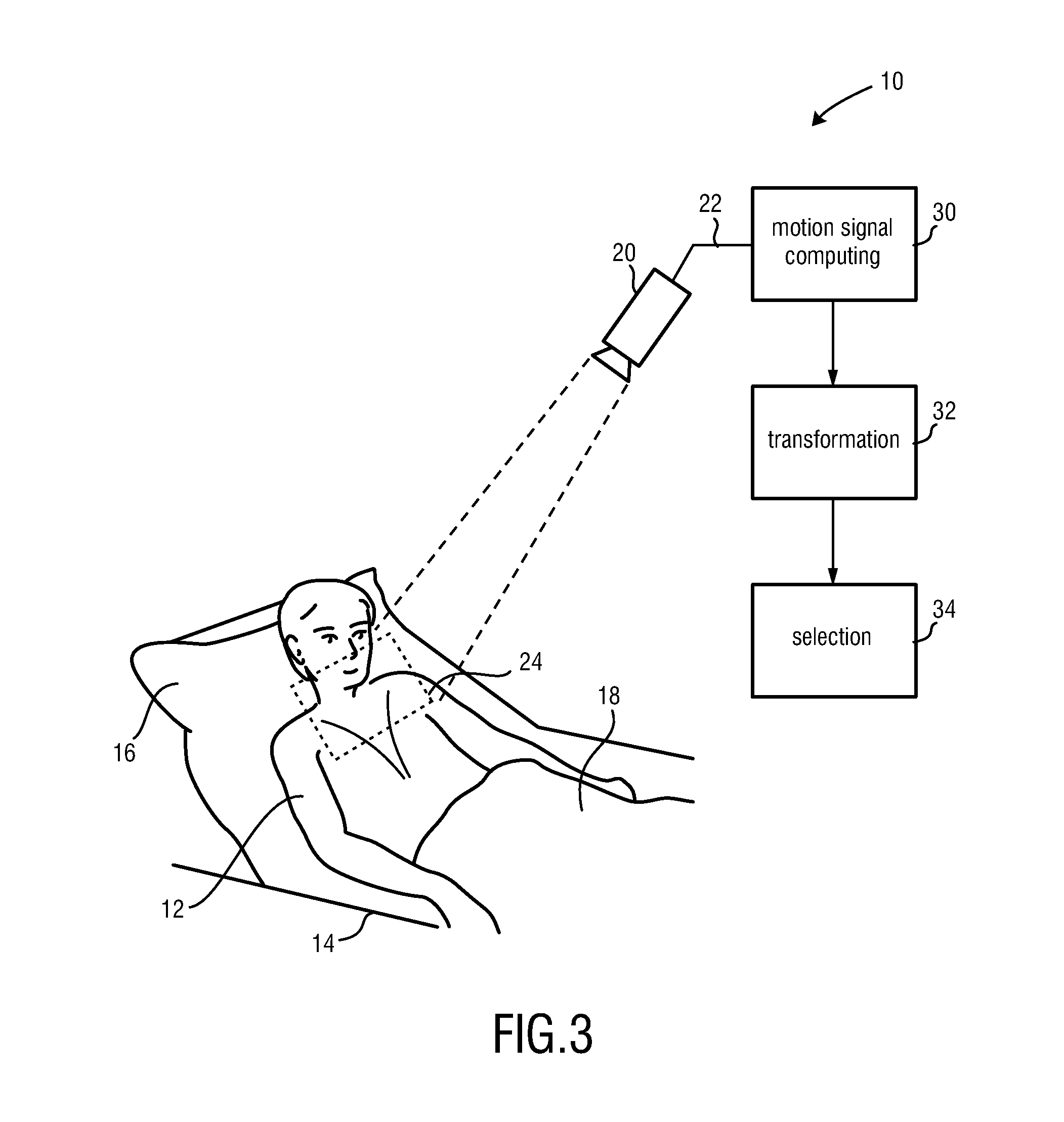 Device for obtaining respiratory information of a subject