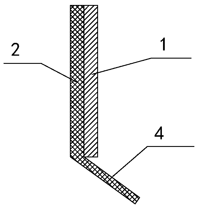 High-capacity small button-type lithium battery inner casing and insulating film fixing processing method