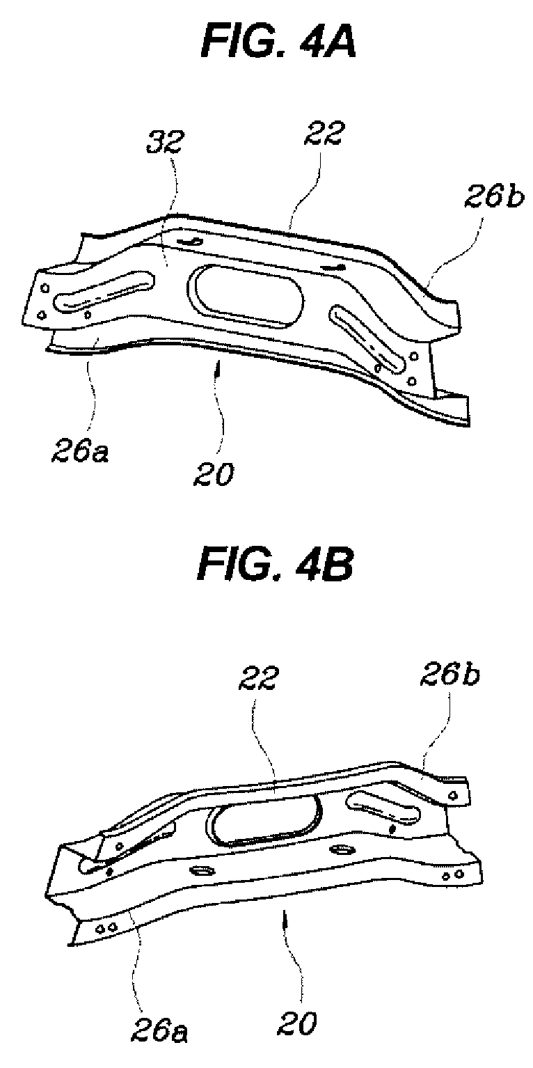 Seatback frame structure for vehicles