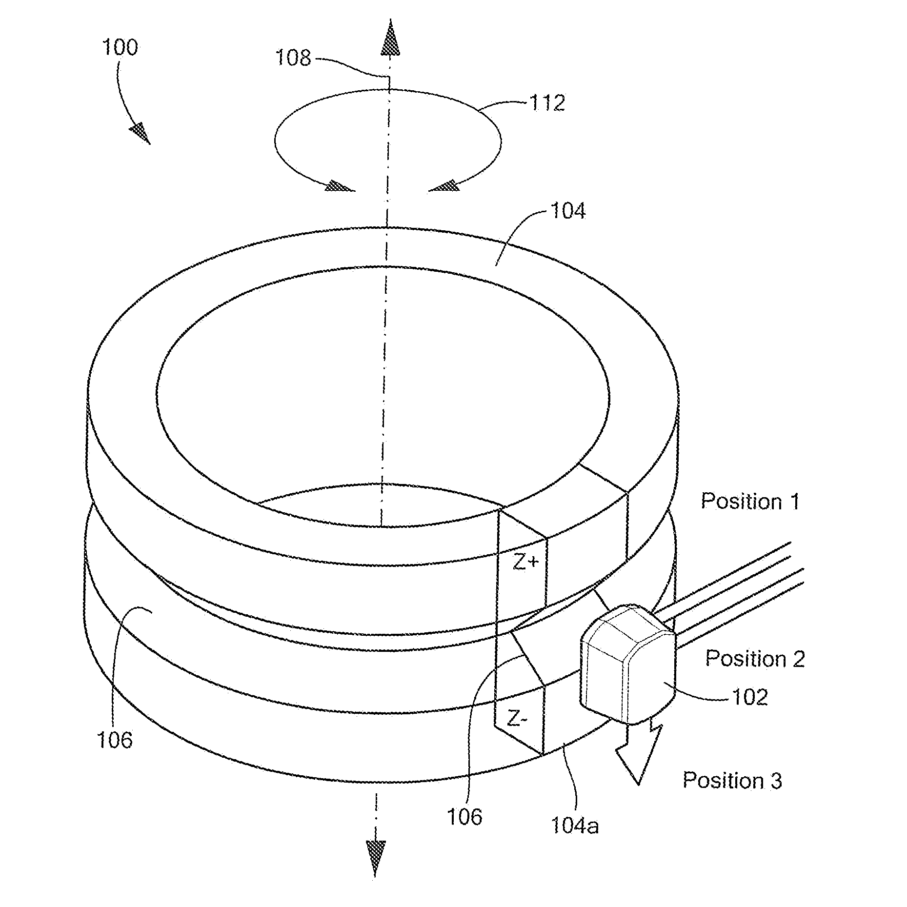 Magnetic Field Sensor and Method For Sensing Relative Location of the Magnetic Field Sensor and a Target Object Along a Movement Line