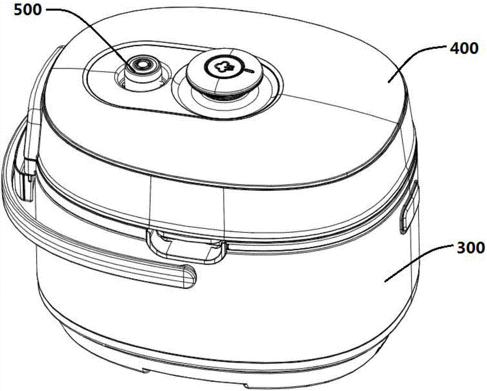 Enclosed pressure-limiting valve of pressure cooker and pressure cooker