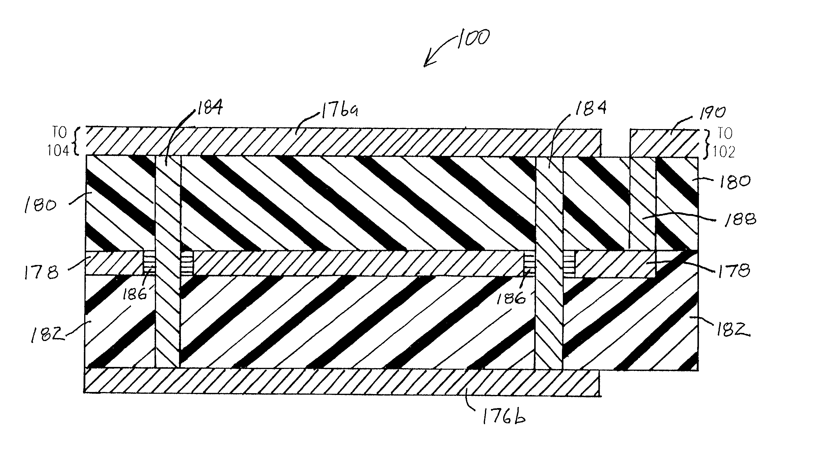 Circuit board capacitor structure for forming a high voltage isolation barrier