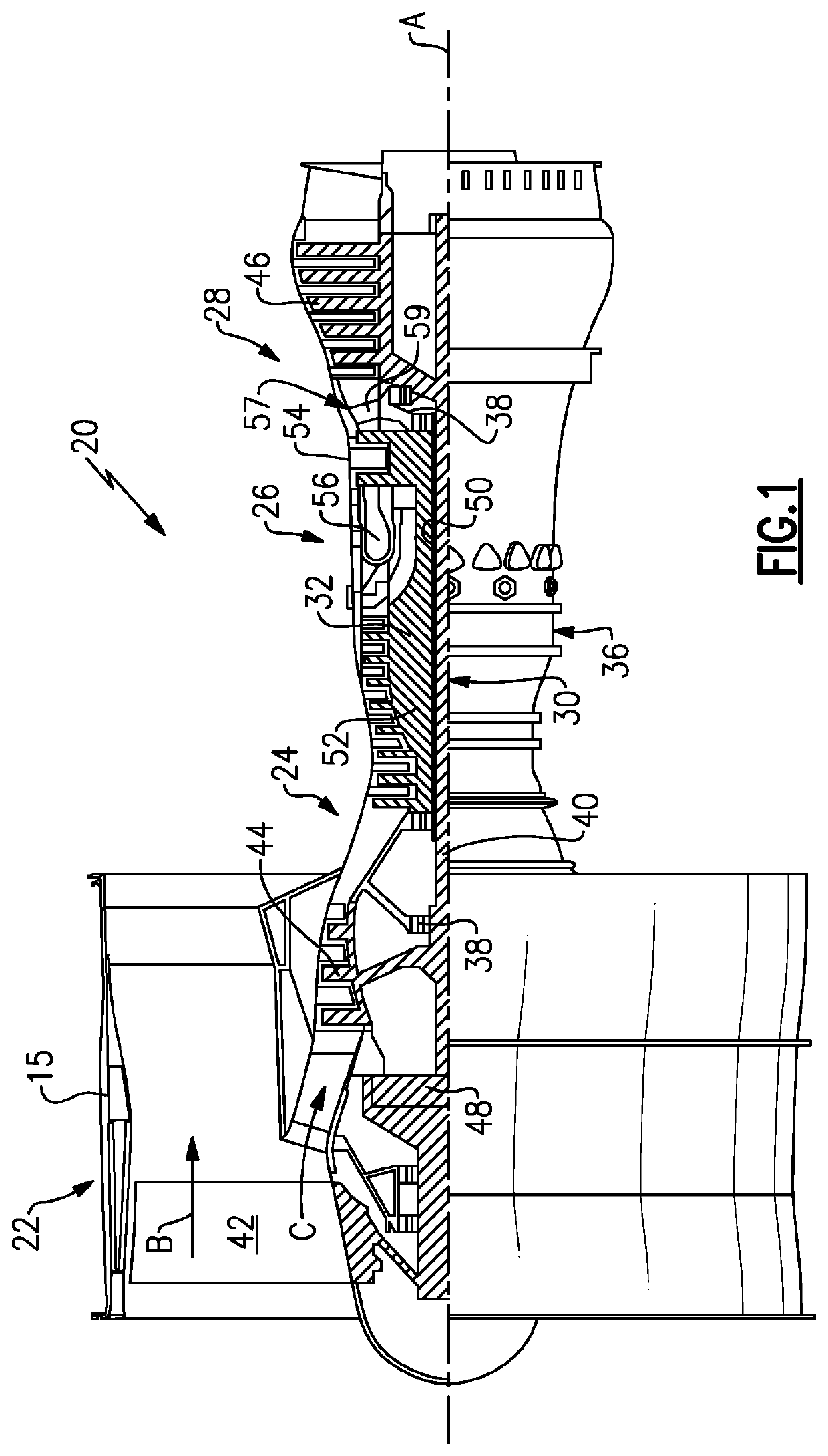 Work recovery system for a gas turbine engine utilizing an overexpanded, recuperated supercritical co2 cycle driven by cooled cooling air waste heat