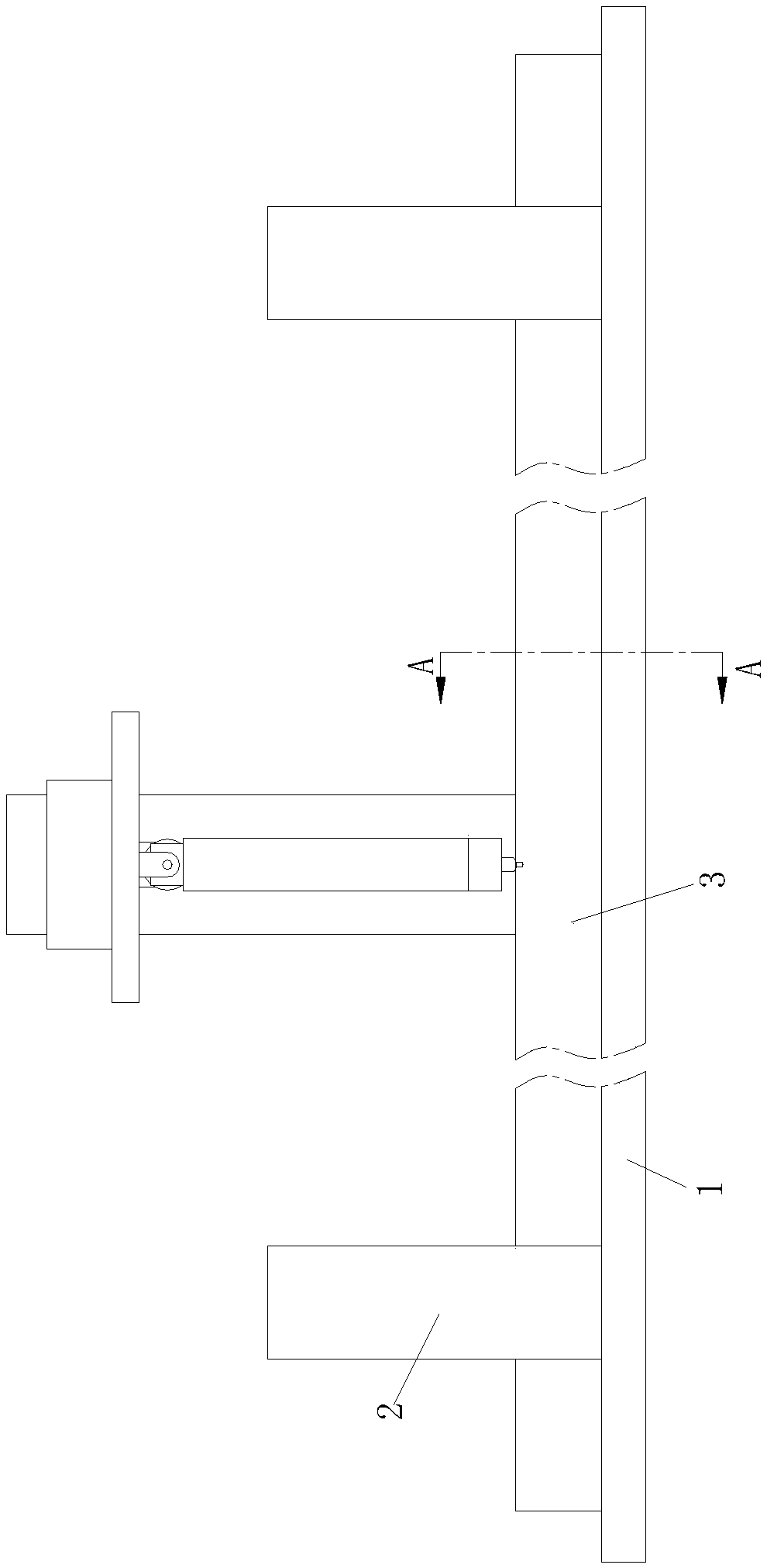 Symmetrical type welding device for H-shaped steel forming and processing