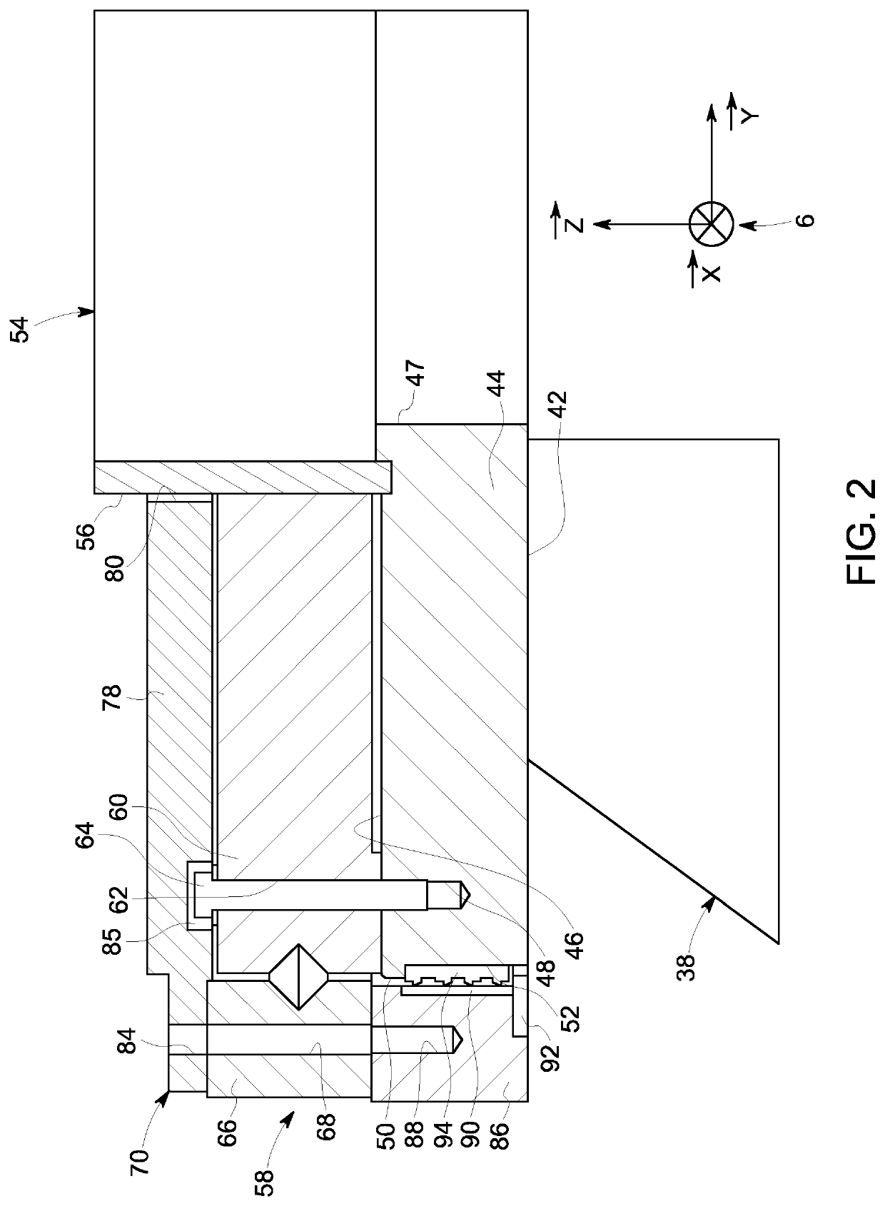 Power system for a marine vehicle, comprising a propulsion unit, a rudder bearing and fittings