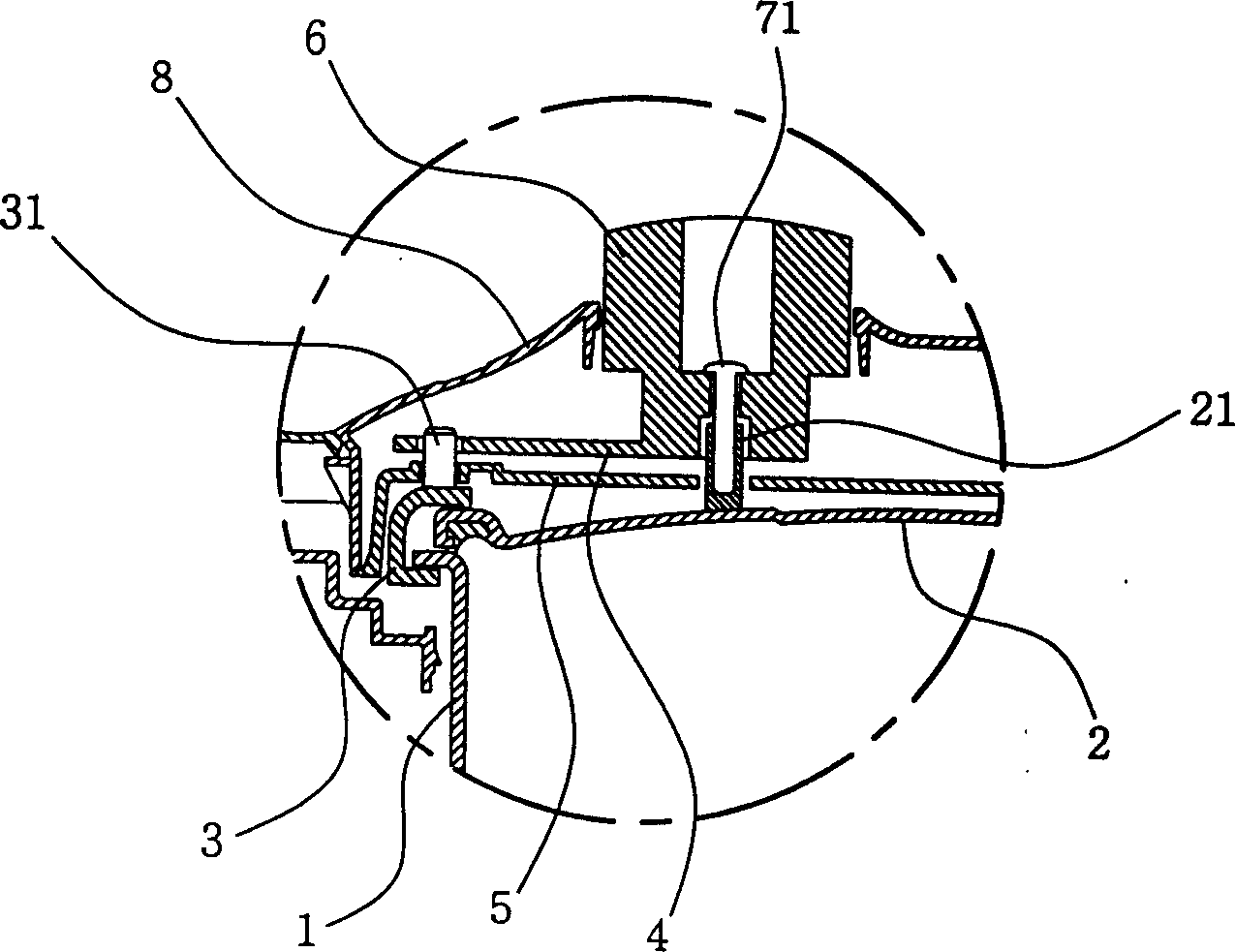 Lid locking device for electric pressure cooker