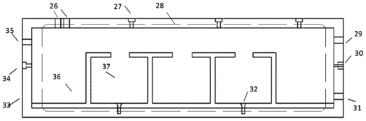 Combustion device for realizing space multipoint spontaneous combustion and measurement system