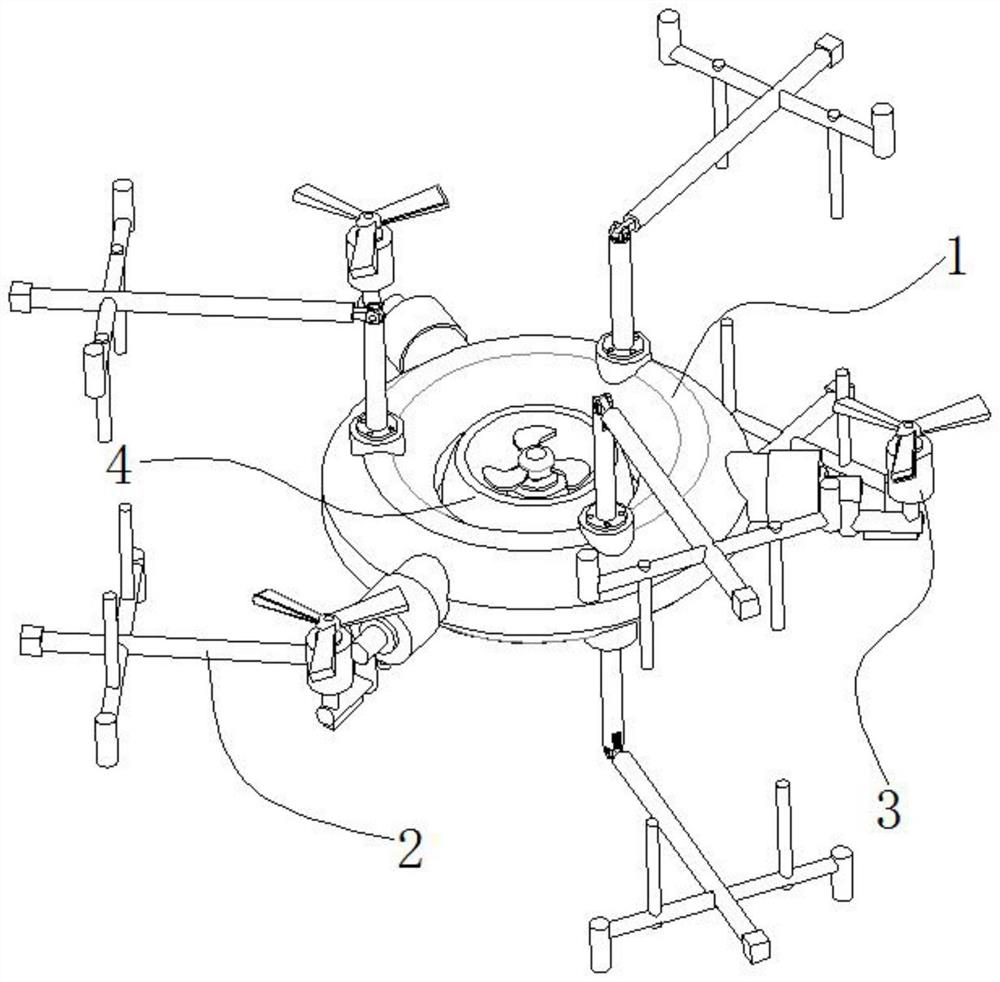 A UAV based on a fully protected skeleton