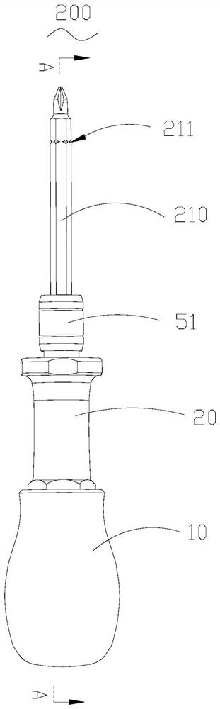 Handle of hand tool and hand tool