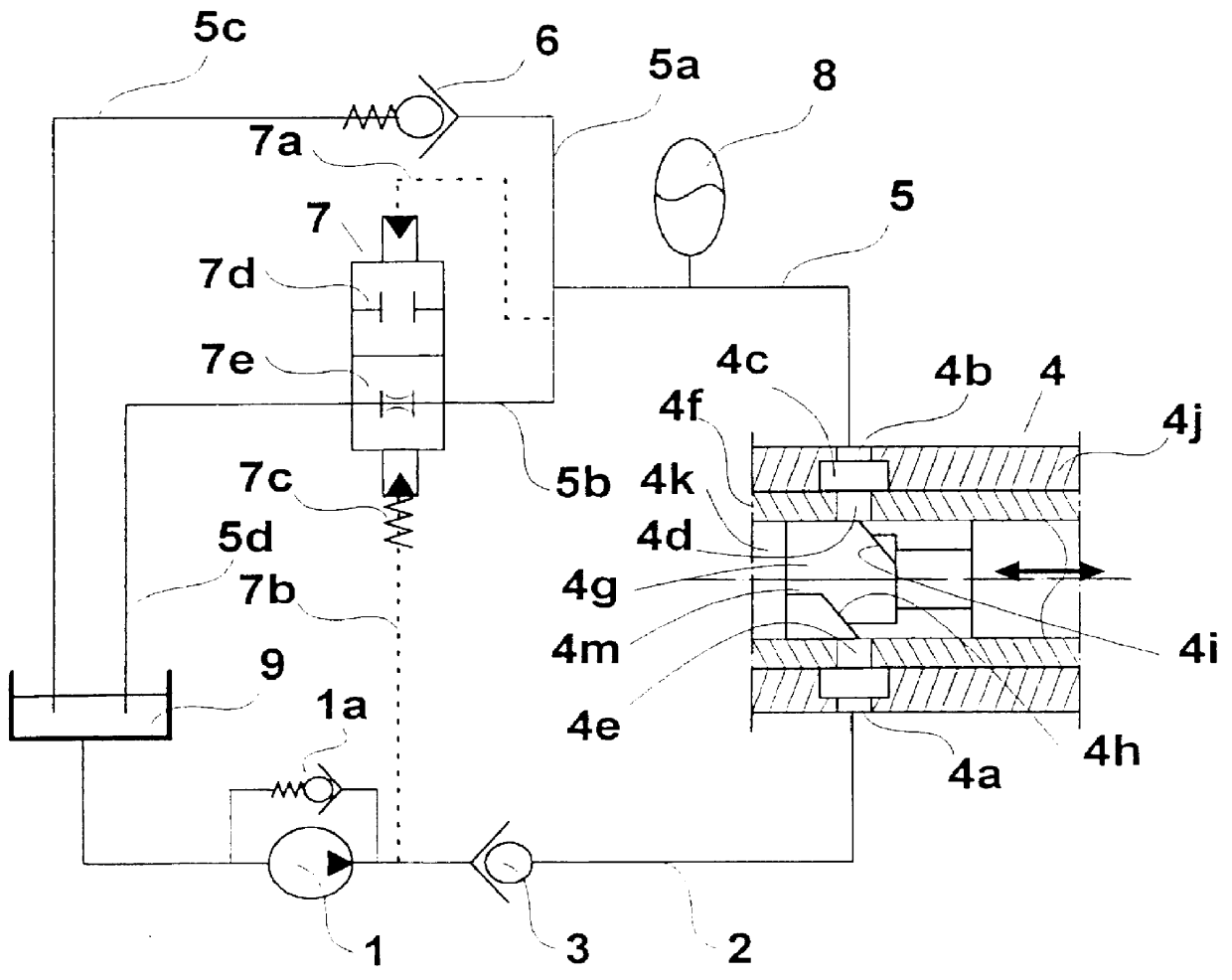 Device for avoiding cavitation in injection pumps