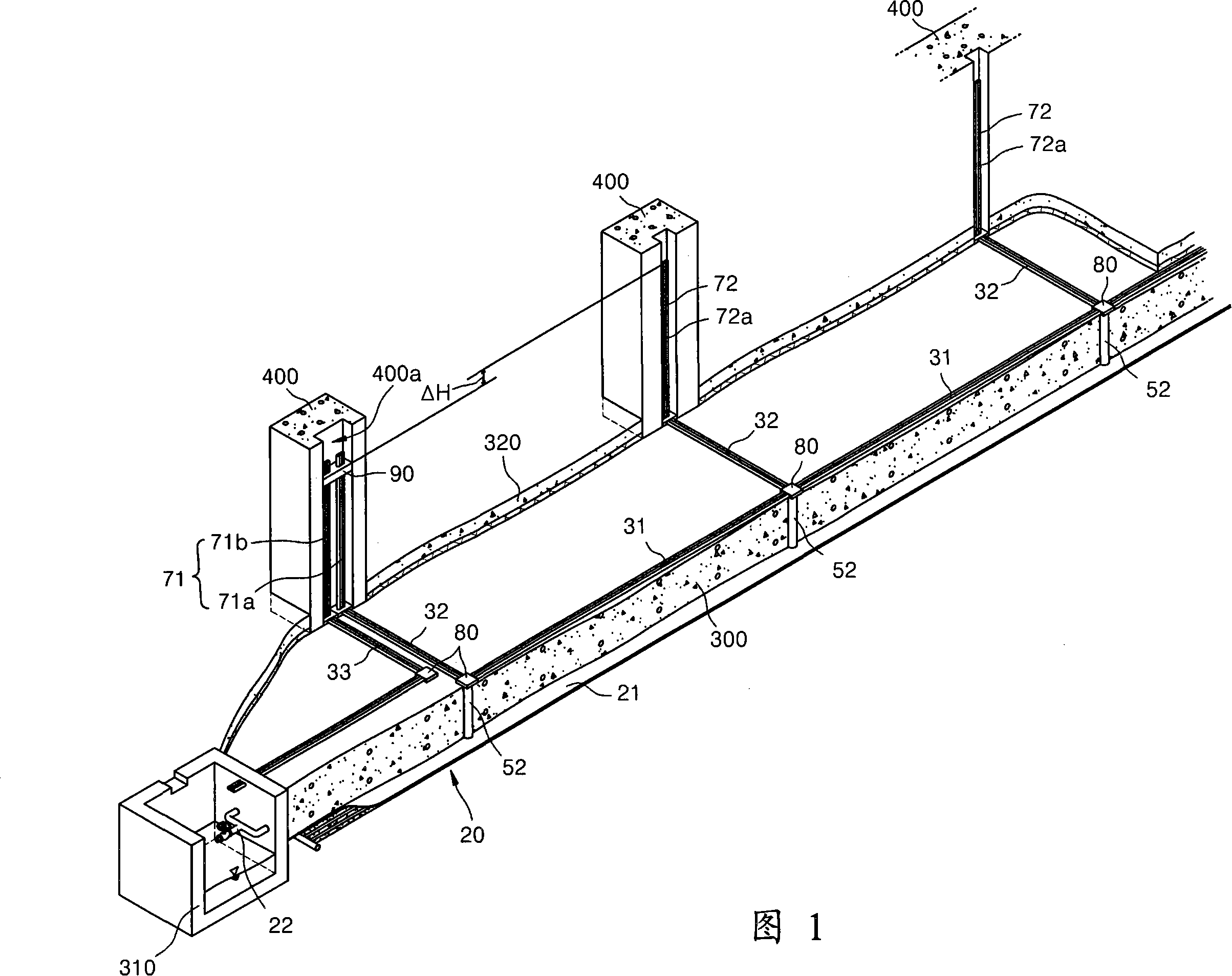 Apparatus for draining subsurface water