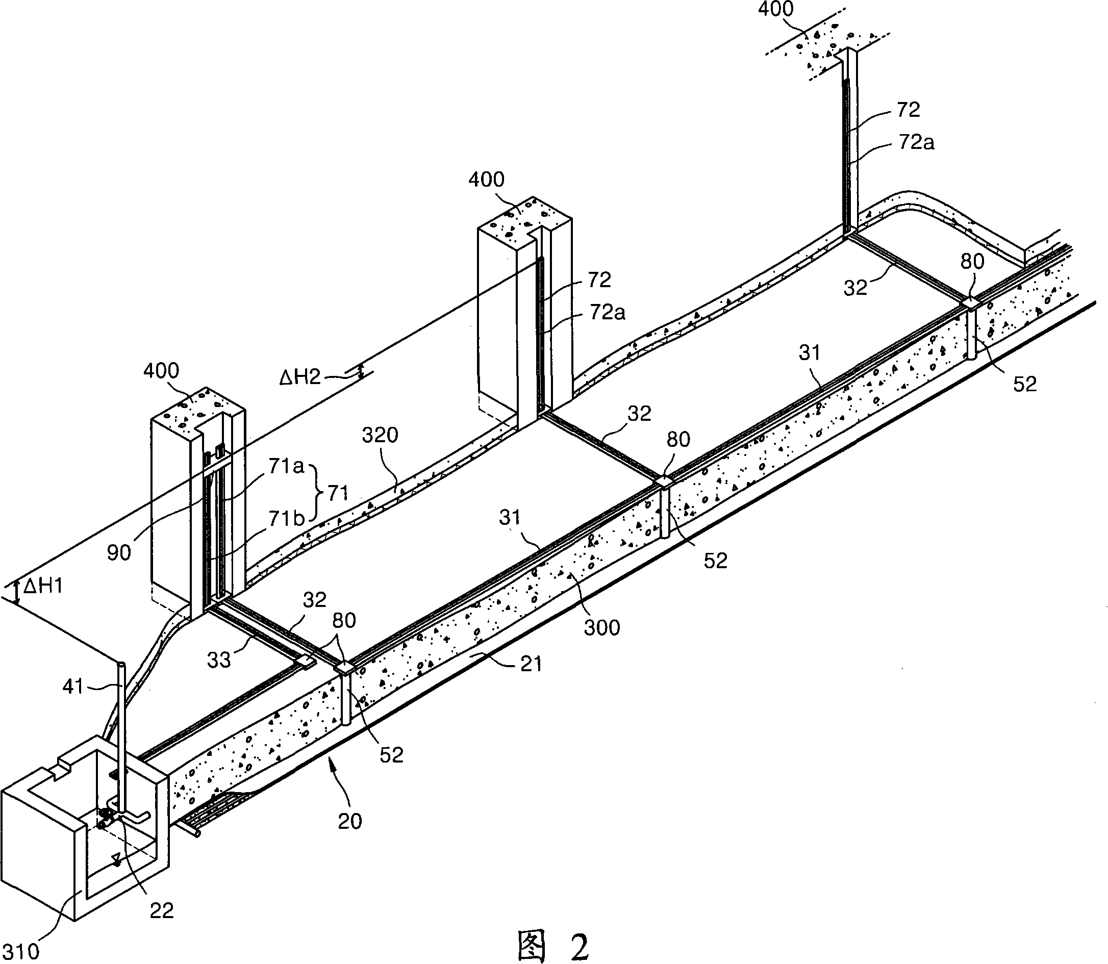 Apparatus for draining subsurface water