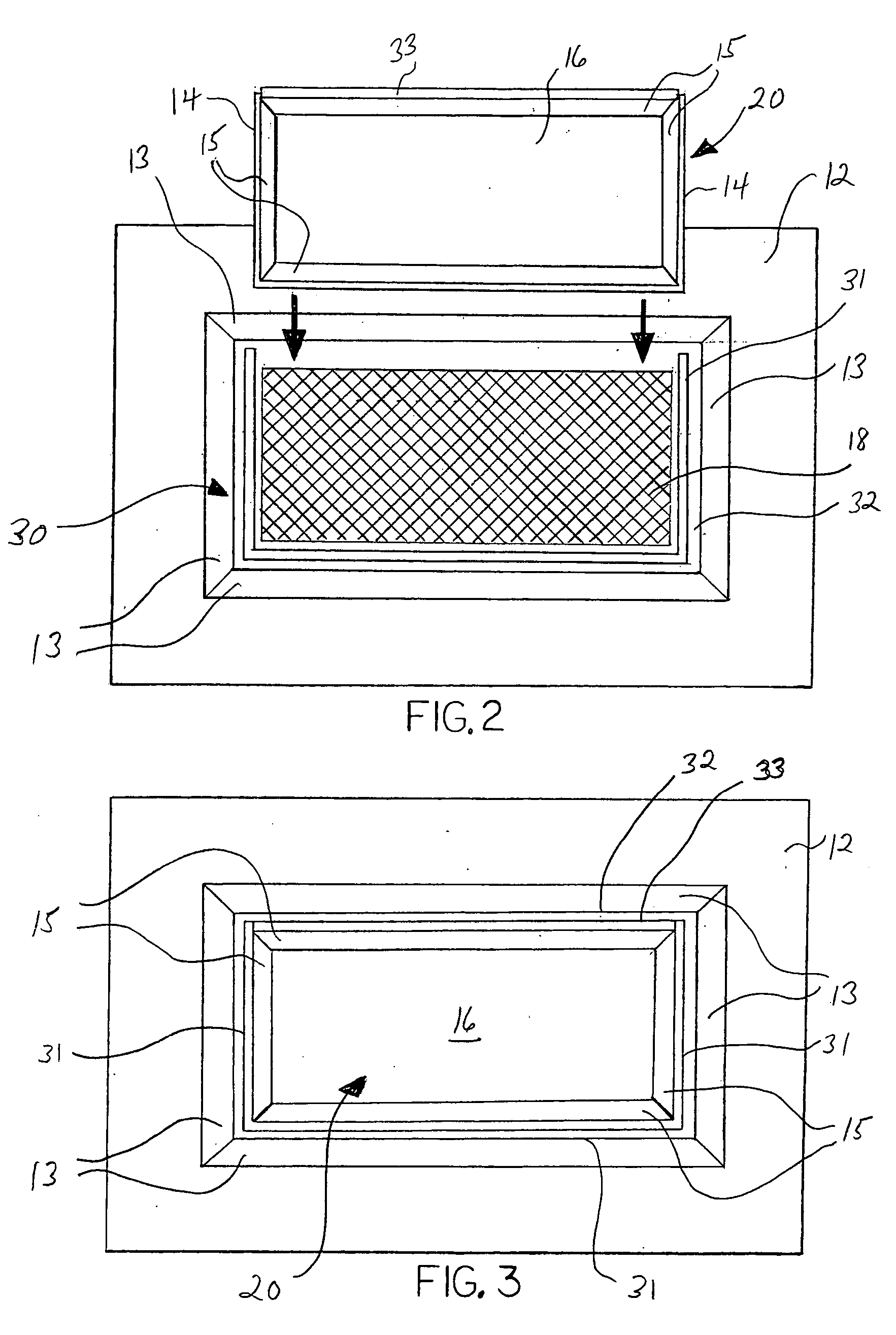 Garage door having removable vent or glass covers