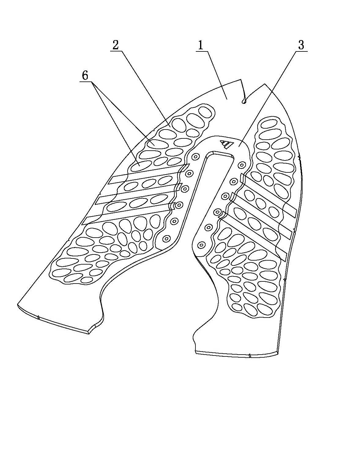 Sewing-free upper vamp and manufacture method thereof