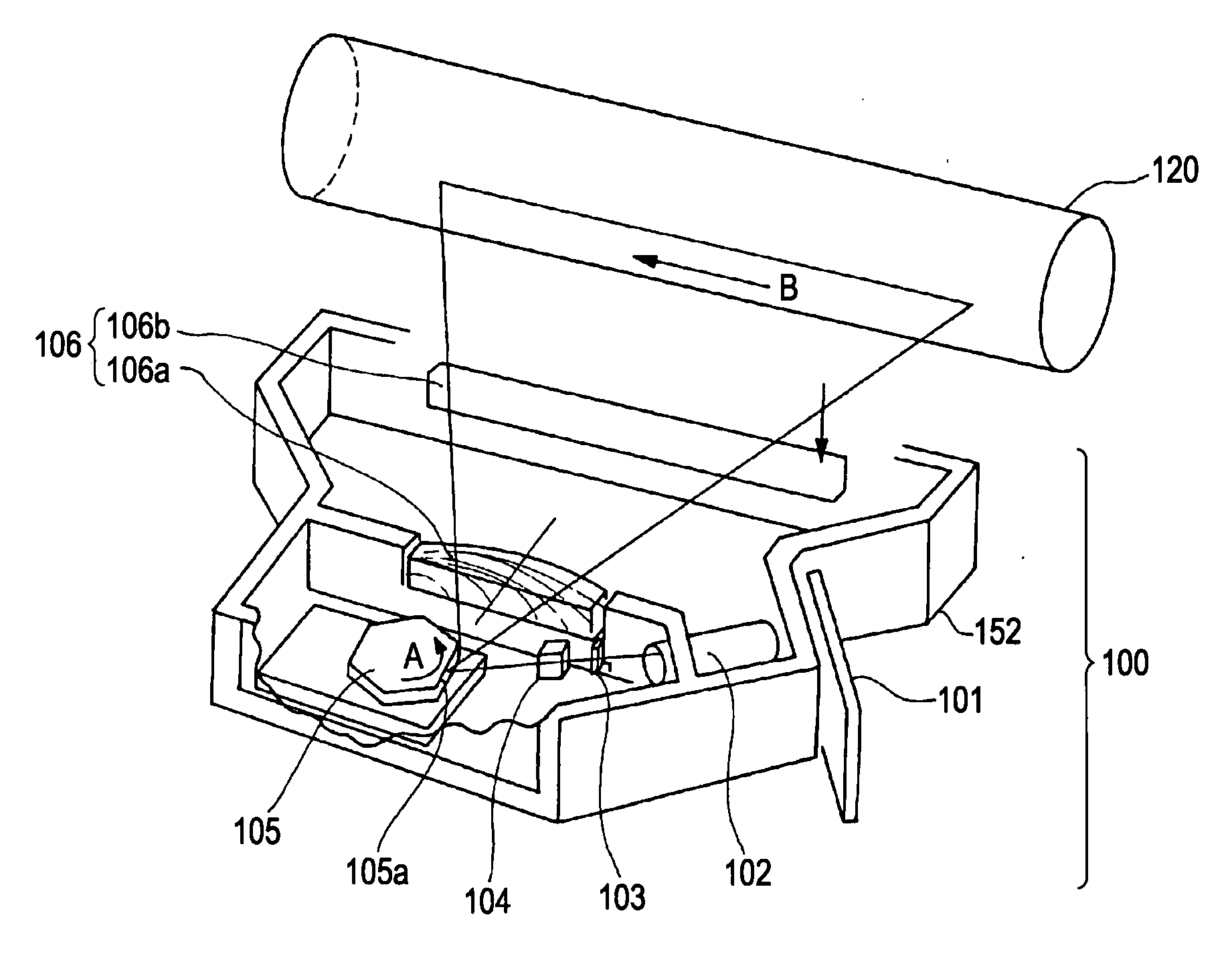 Optical unit and image forming apparatus