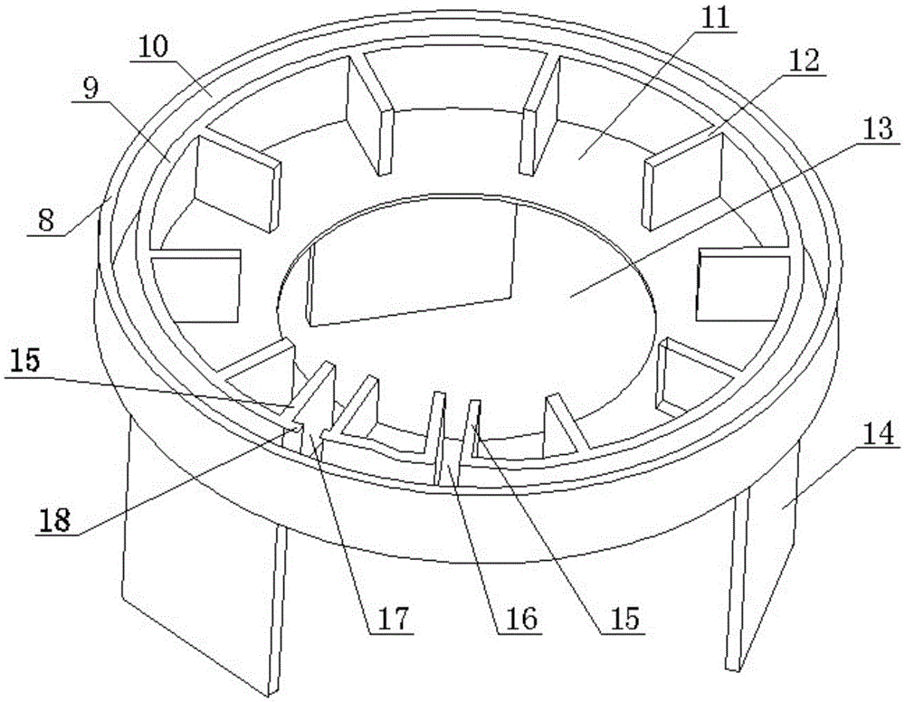 Leakage detecting device and leakage detecting method for blood cell separating bag