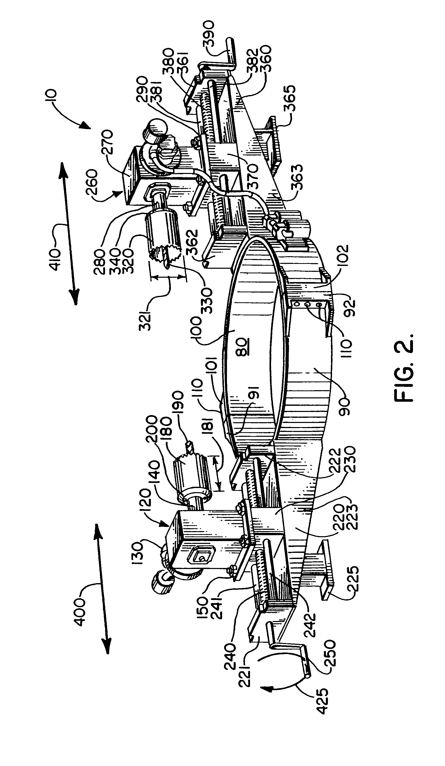 Method and apparatus for removing casing