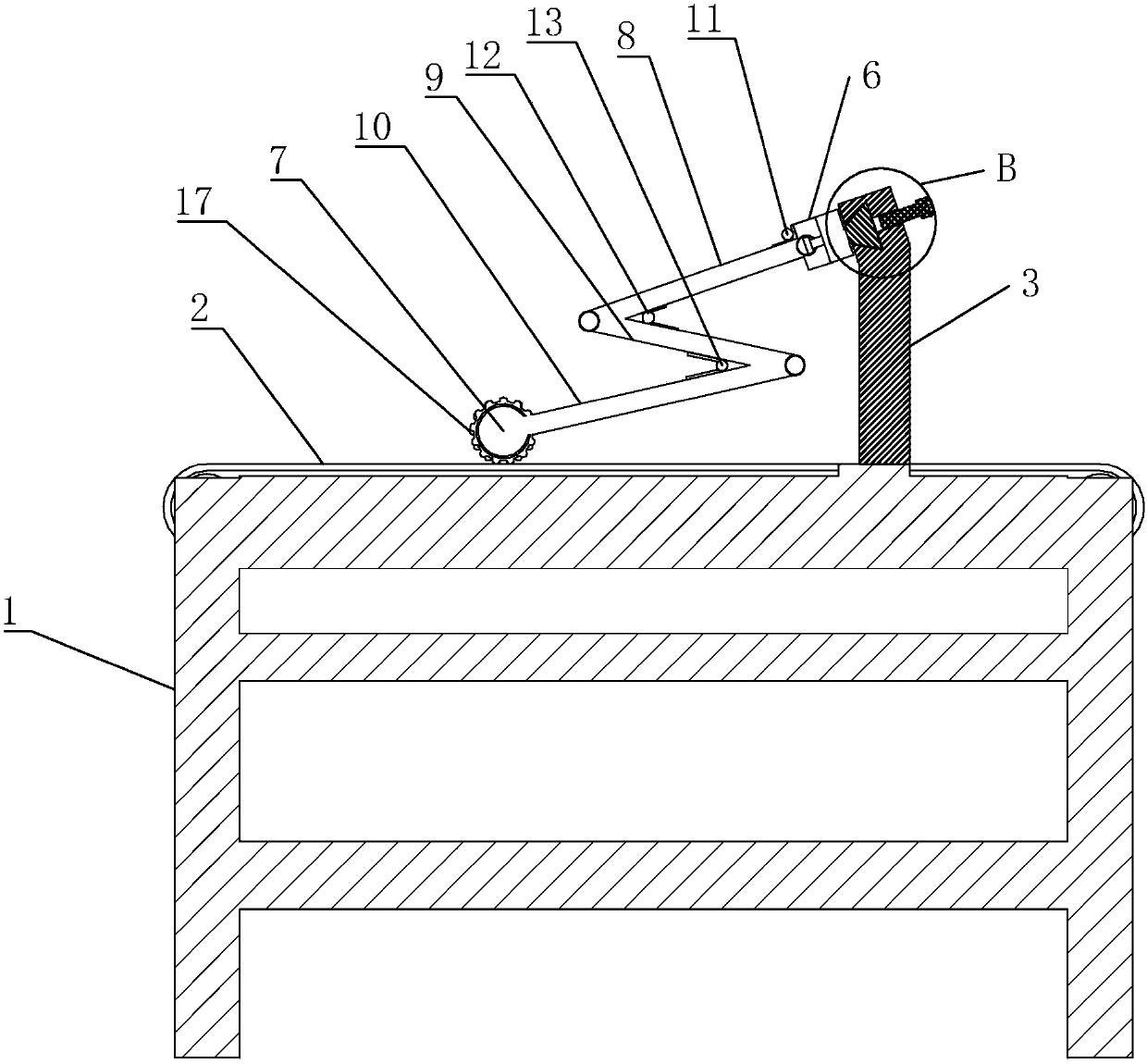 Production conveyor for carton paper boards and application method of production conveyor