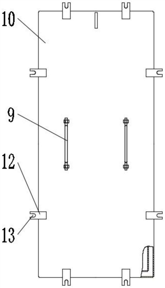 Labor-saving hoist access door