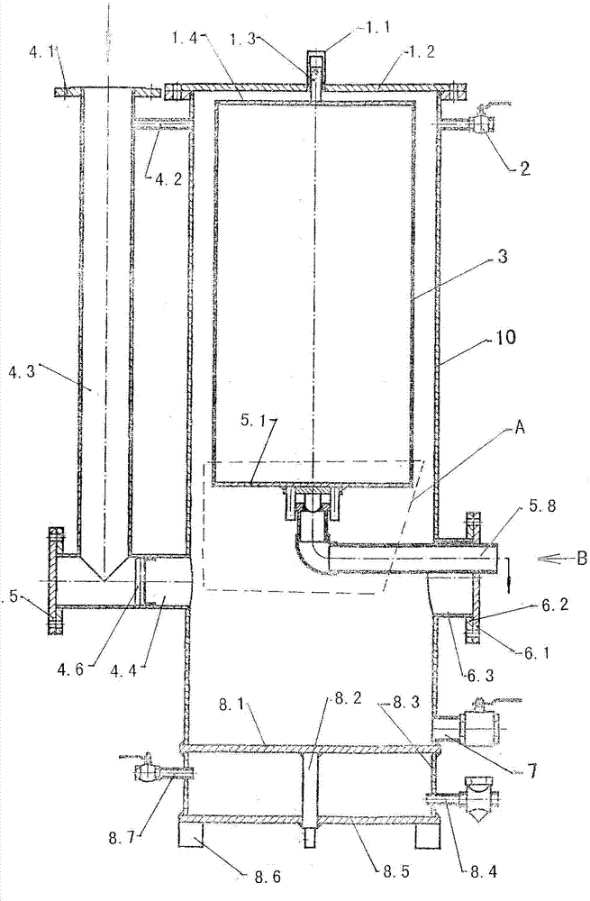 Pressure-adaptive continuous drainer for gas conveying pipeline