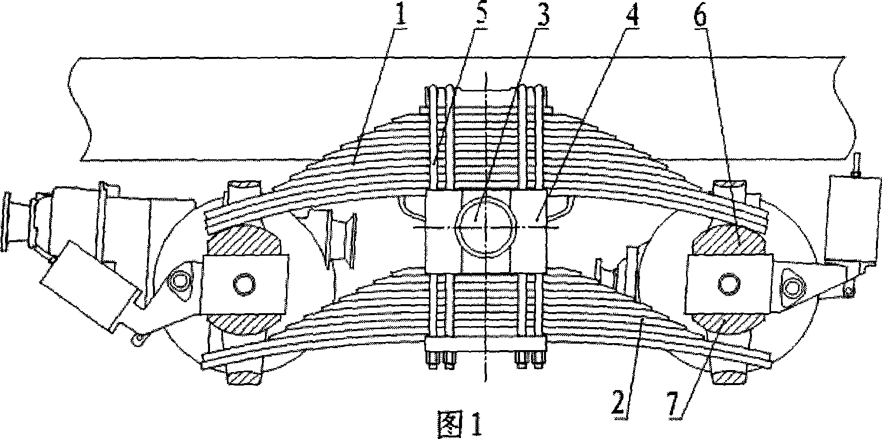 Design method of equalizing-suspension device