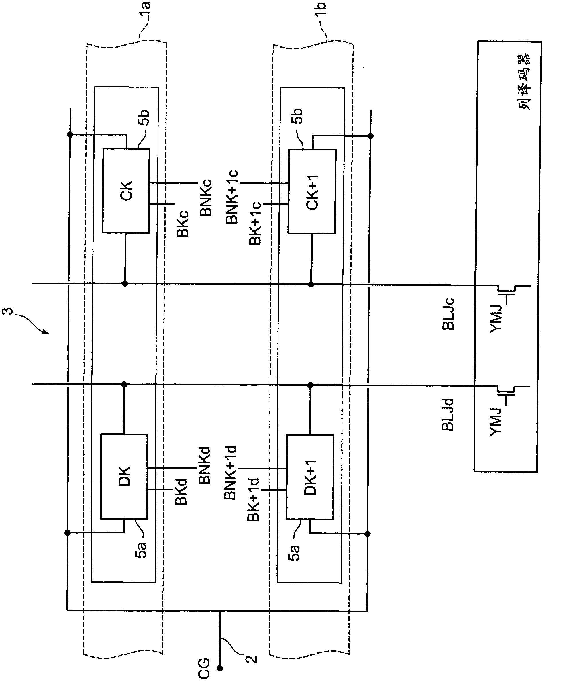 Non-volatile memory device with clustered memory cells