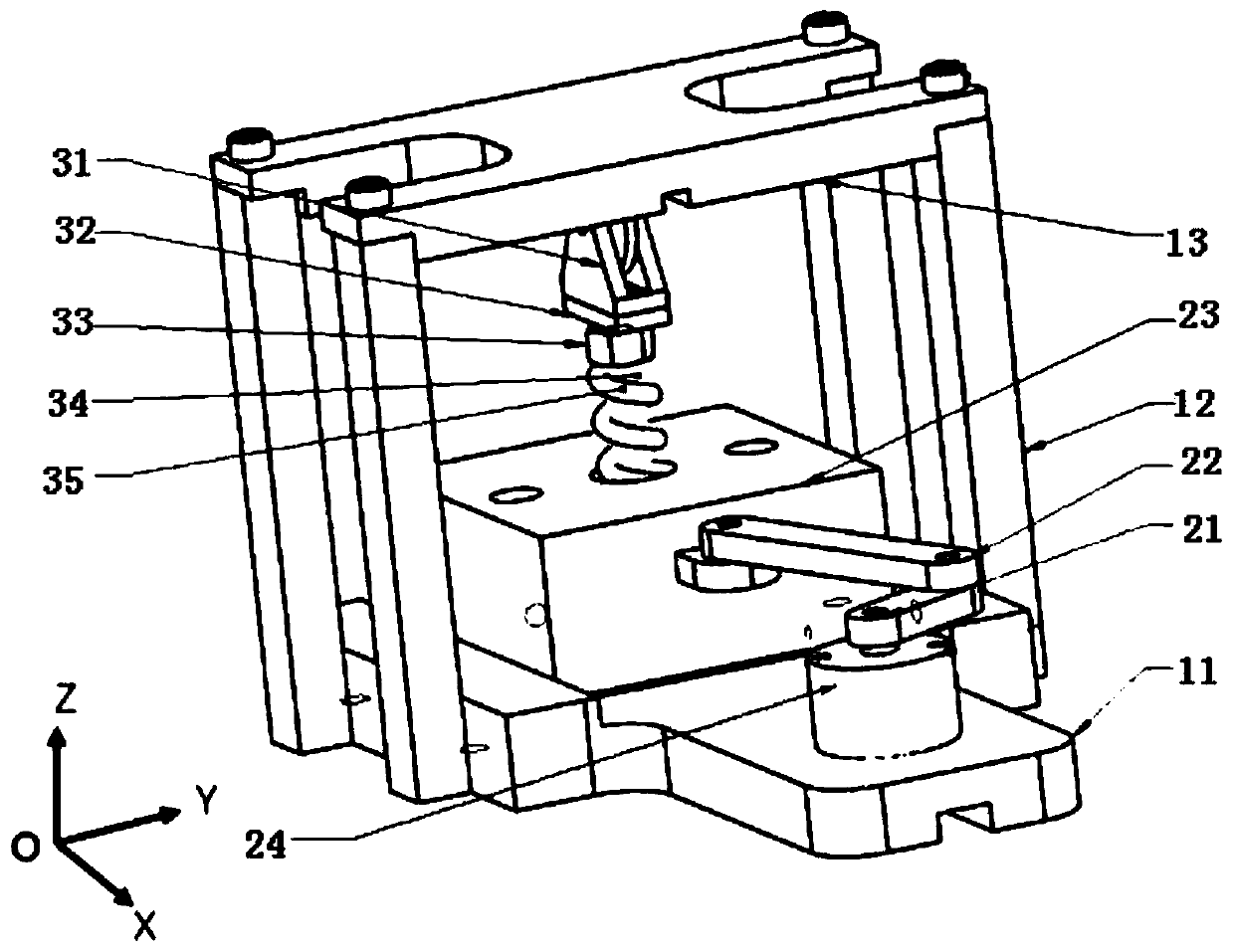 Device for directional roughening of ionic polymer-metal complex-based membrane surface