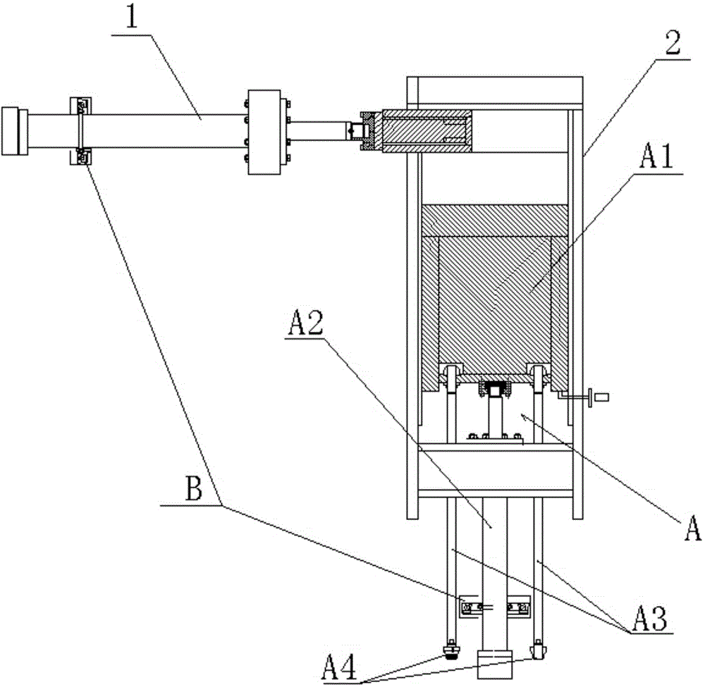 Briquetting press device for processing thick high-strength steel and application thereof