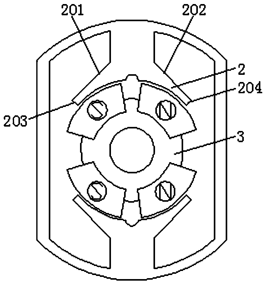 Electric toothbrush and motor device thereof