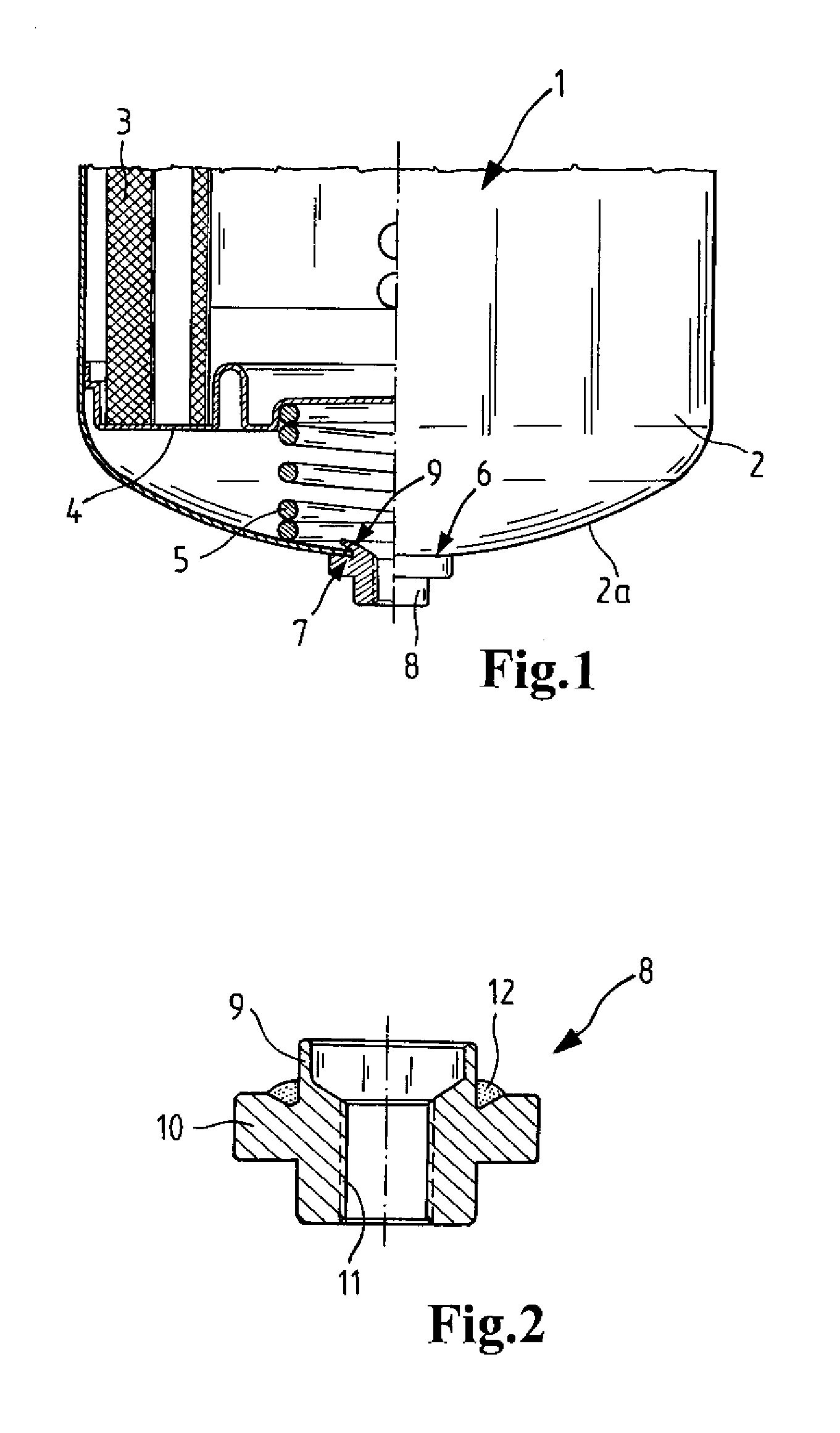 Housing Pot for Accommodating a Filter Element in a Filter Device