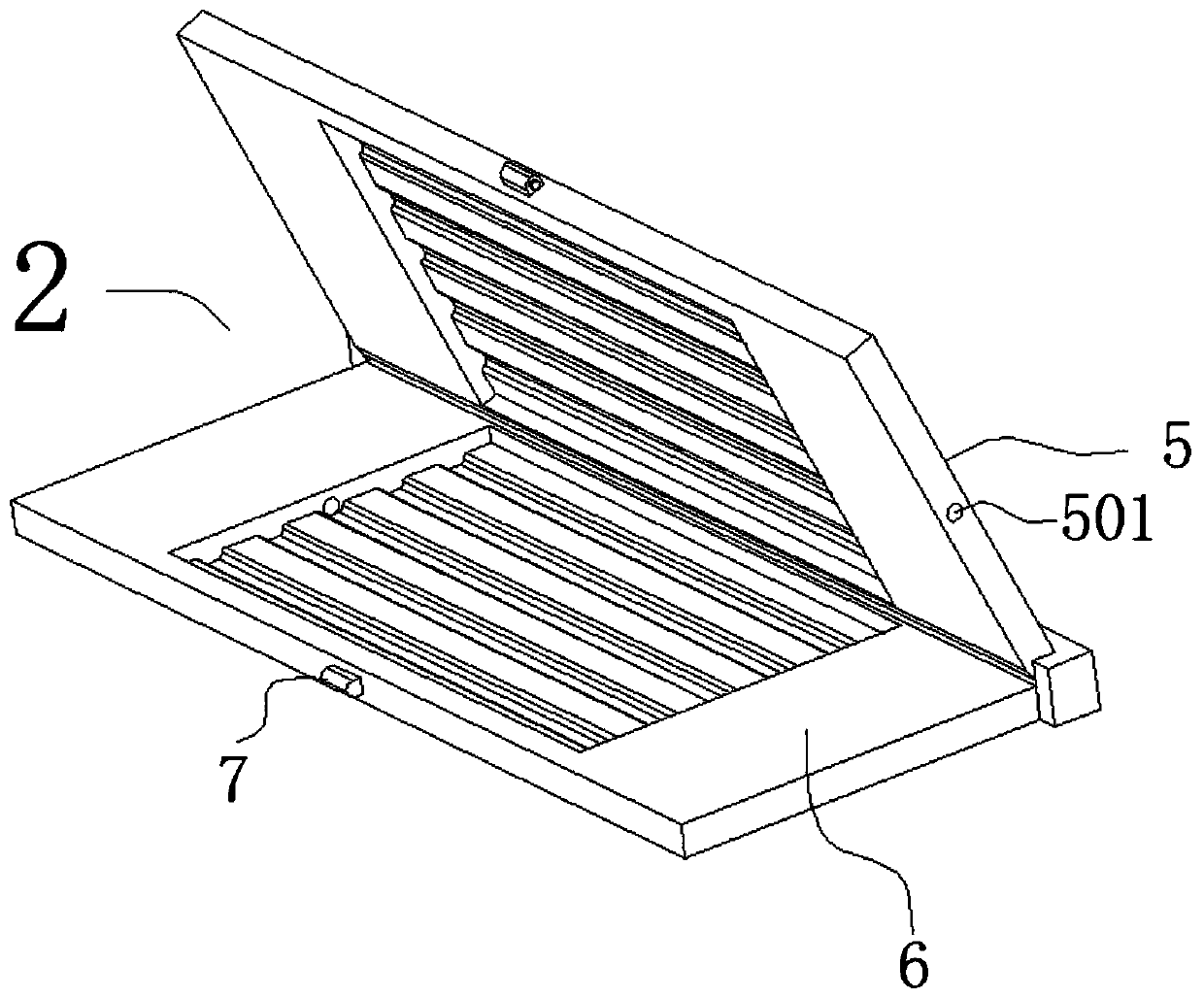 An energy-saving and environmentally friendly thermal insulation material production device