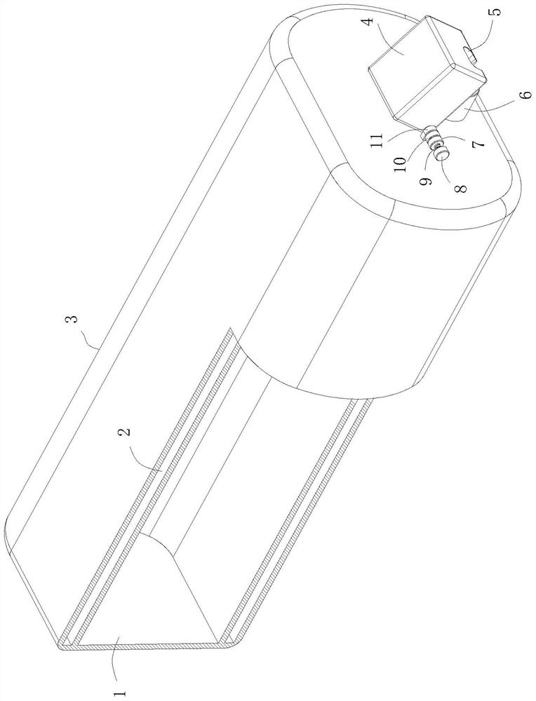 Oil tank truck anti-explosion safety device