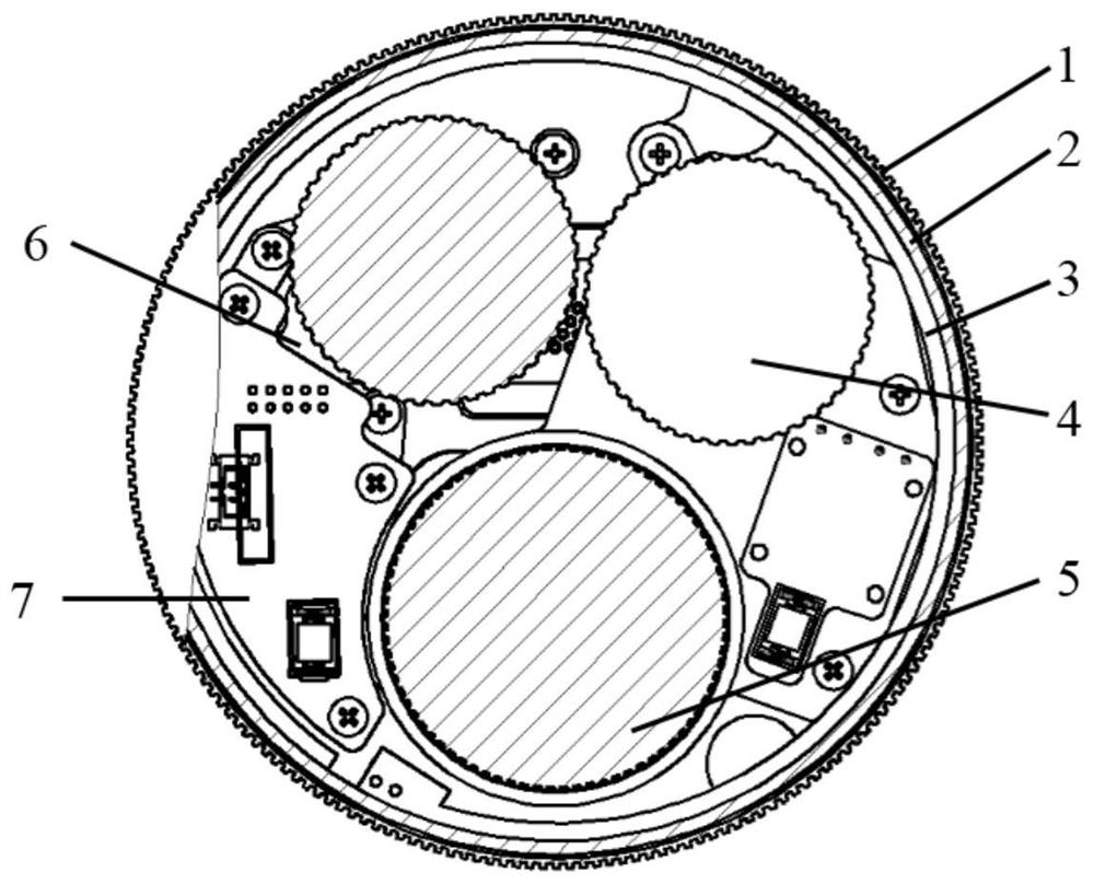 Externally-hung gas sampling probe for vehicle-mounted gas detection instrument