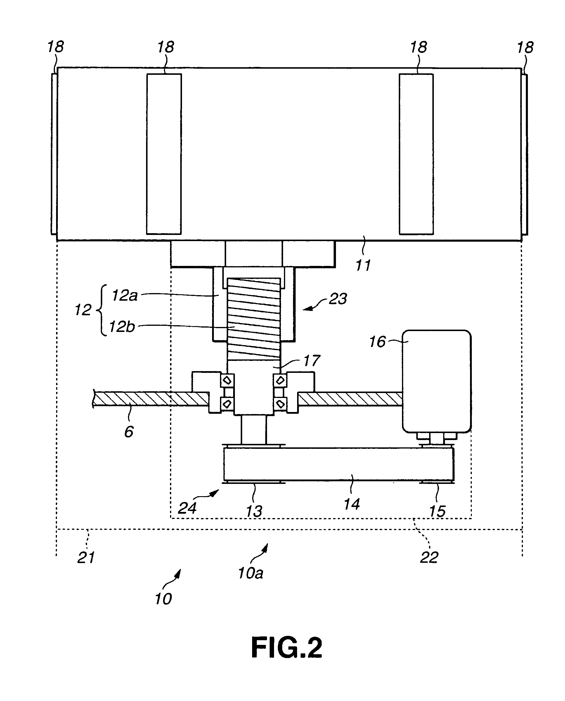 Die cushion device