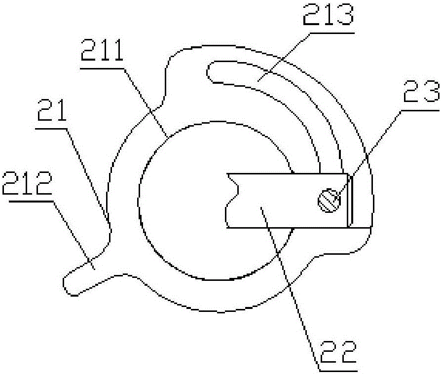 A distribution line pay-off device