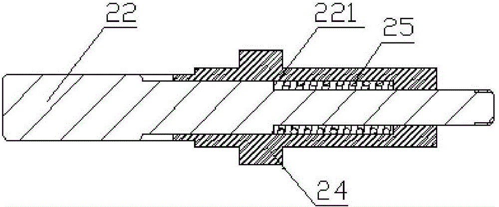 A distribution line pay-off device