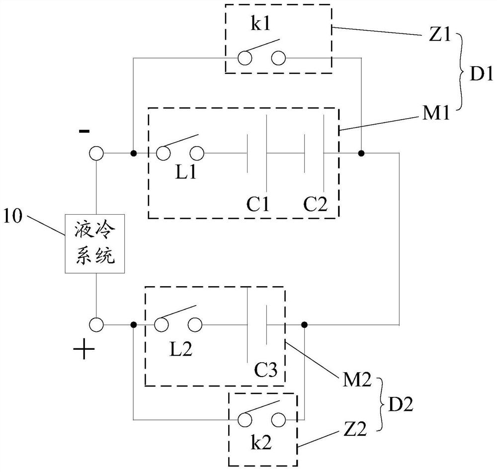 Battery pack, battery system and battery pack thermal runaway control method