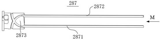 Rope fixing structure, surgical instrument, split surgical device and robot