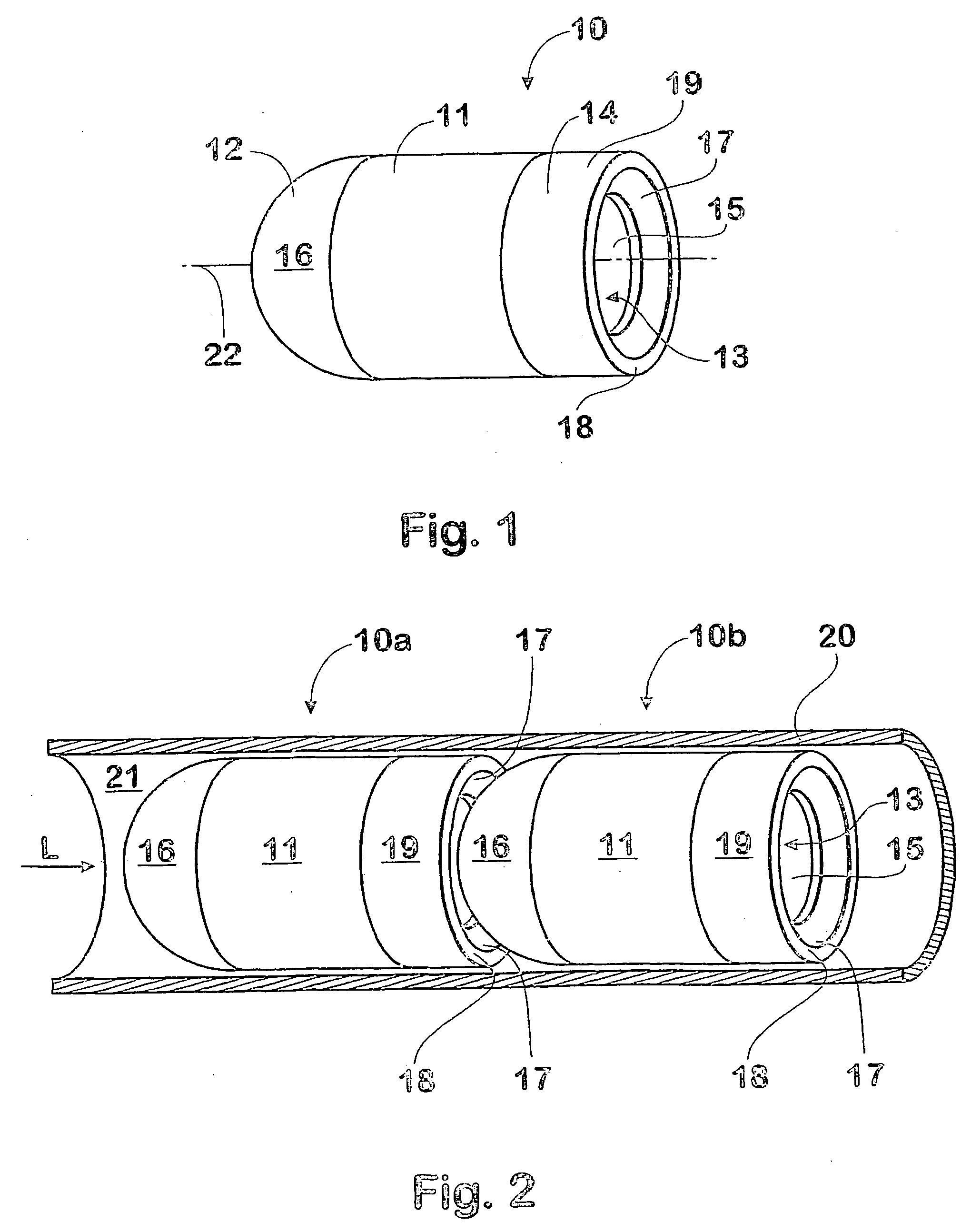 Projectile sealing arrangement