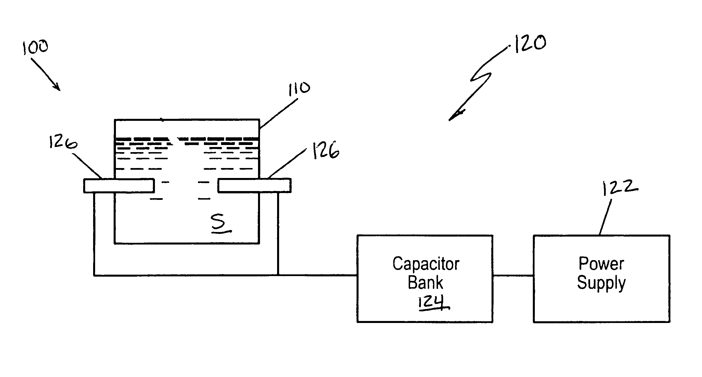 Spark-induced consolidation of sludge