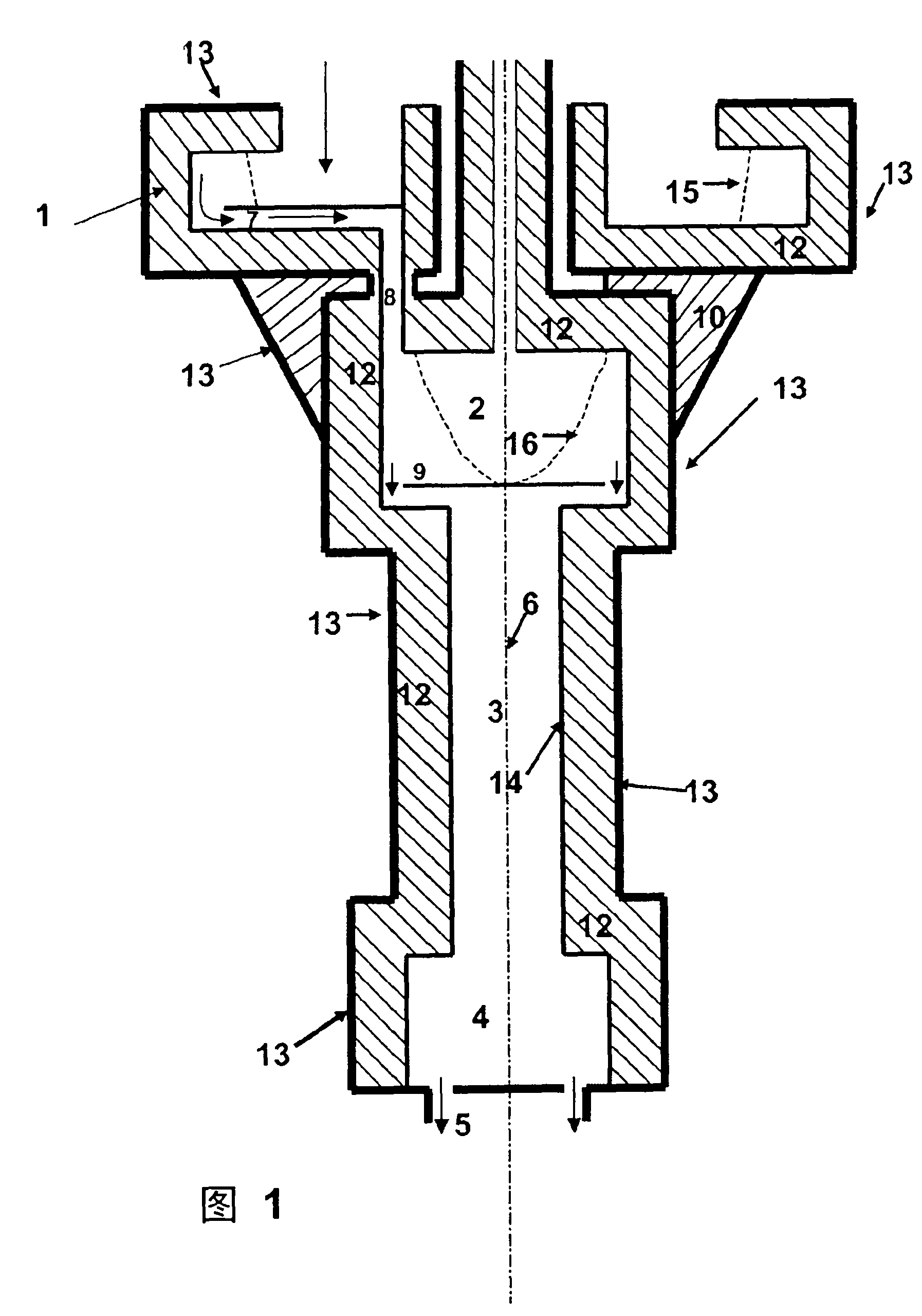 Method and device for manufacturing glass and products obtained with the aid of said method
