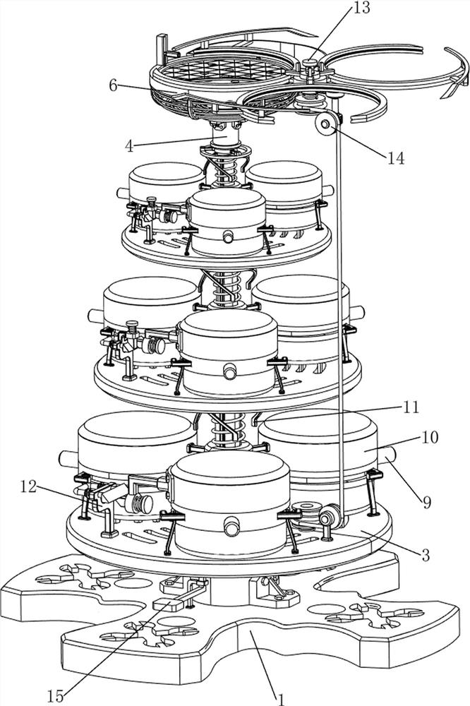 Chemical raw material selling rack with deodorizing function