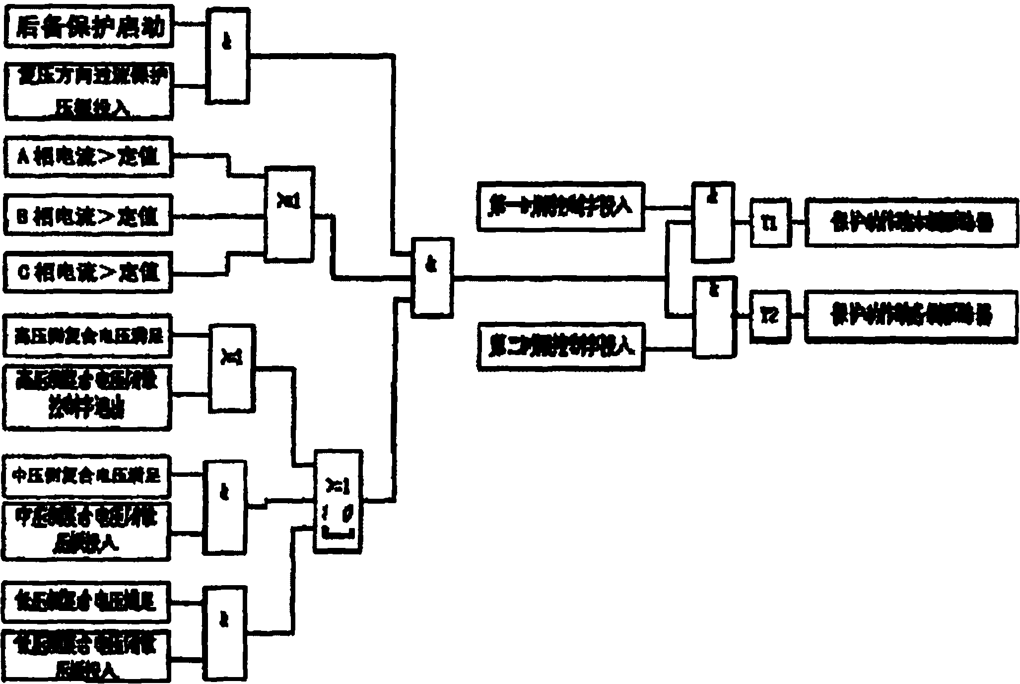 Protector for complex voltage operating circuit at high and low pressure sides