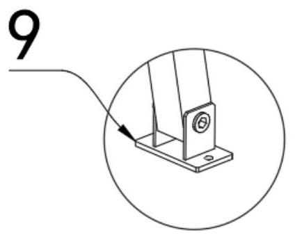 Automatic garbage distributing device