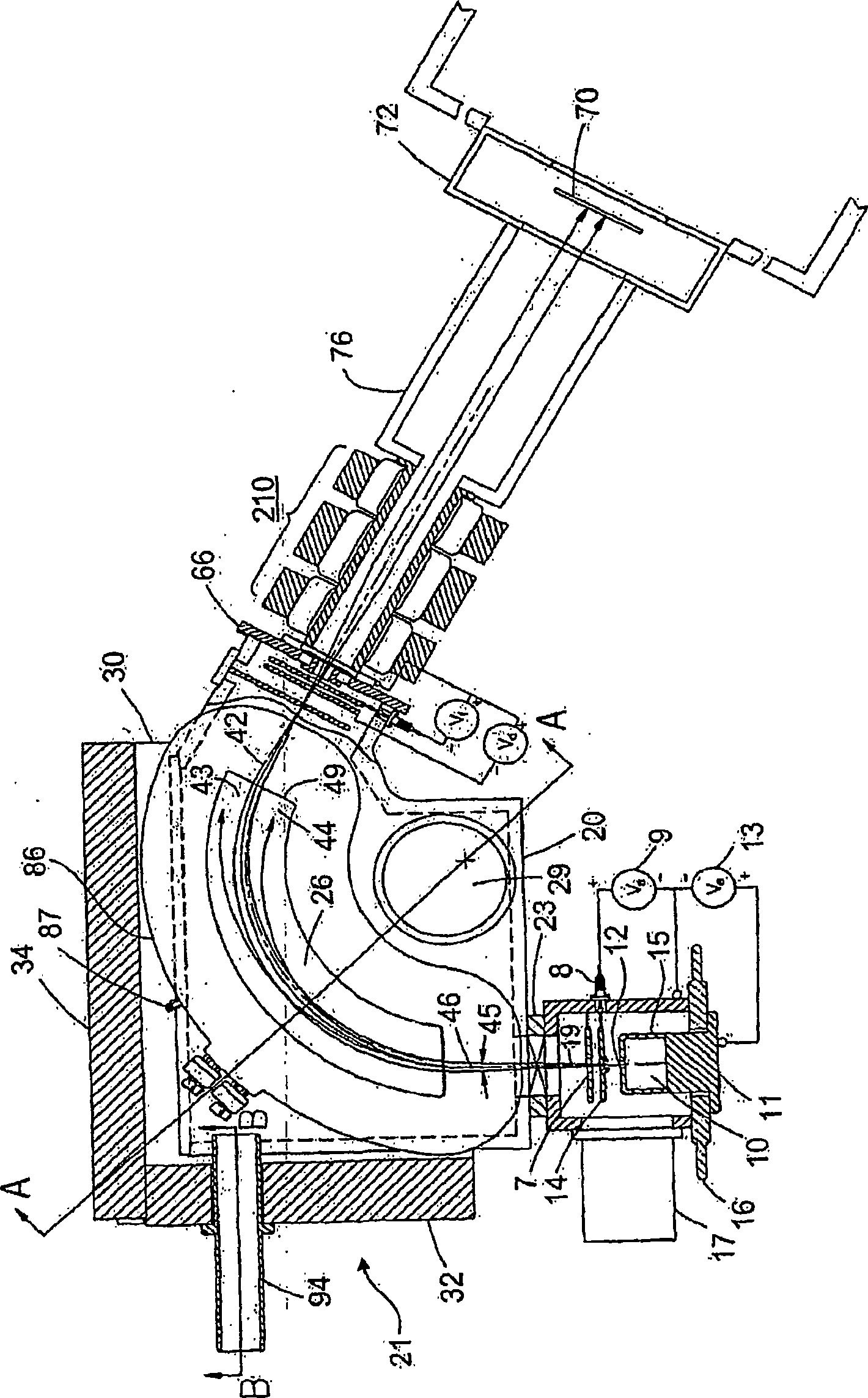 Ion beam apparatus and method for ion implantation
